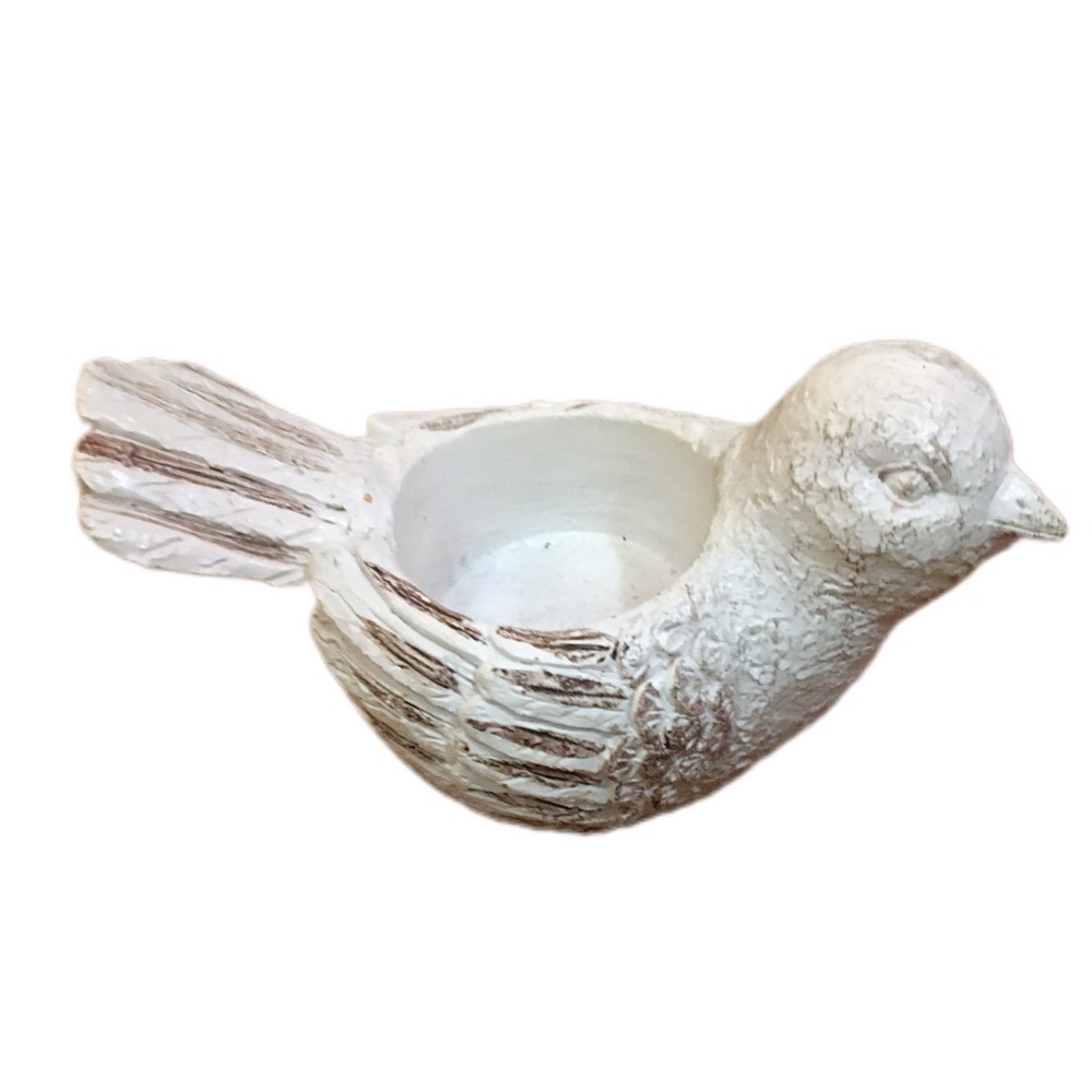 Bird candle holder